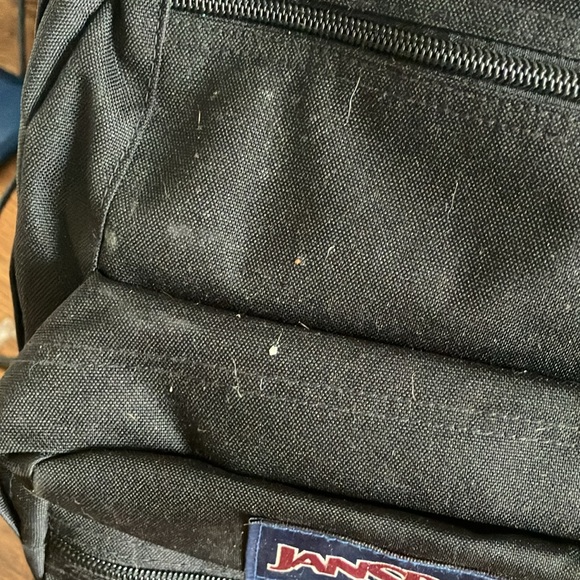 JanSport Right Pack 3 Black Suede Section Backpack - Picture 4 of 10